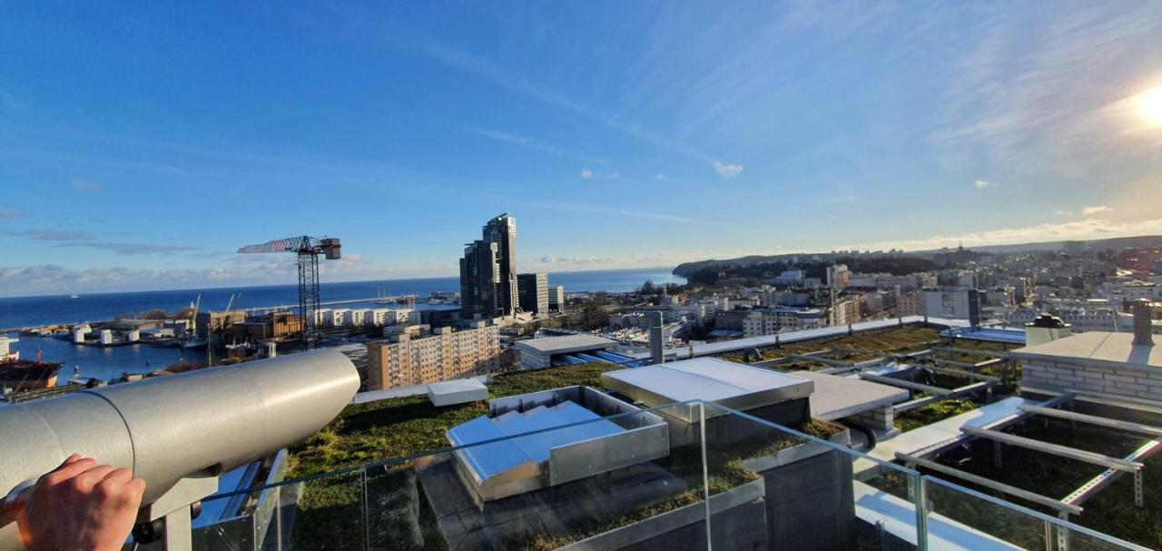 Appartamento Portova Gdynia Sea View Esterno foto